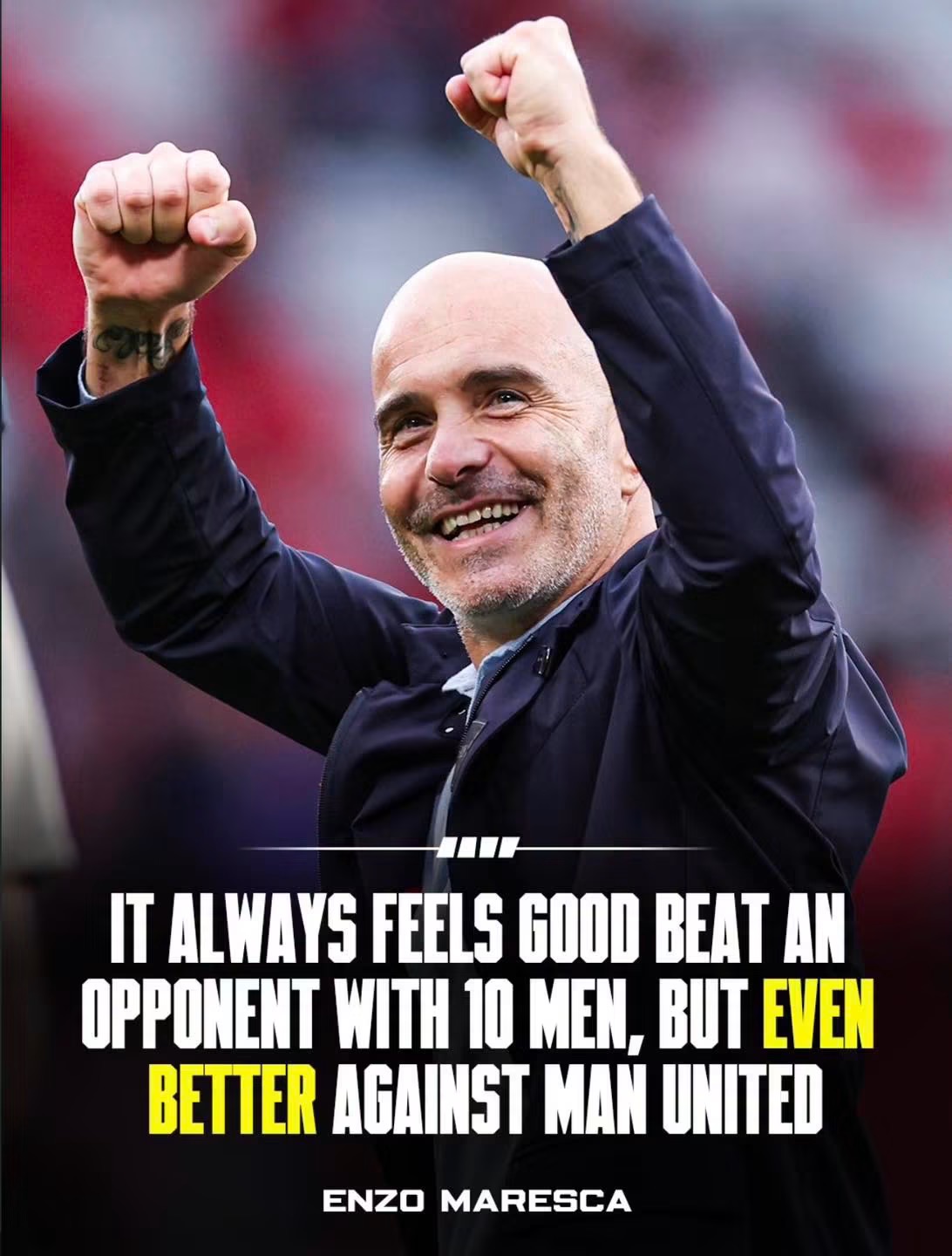 PERFECT PREMIER LEAGUE START! Maresca Enjoys Victory Over 10-Man United